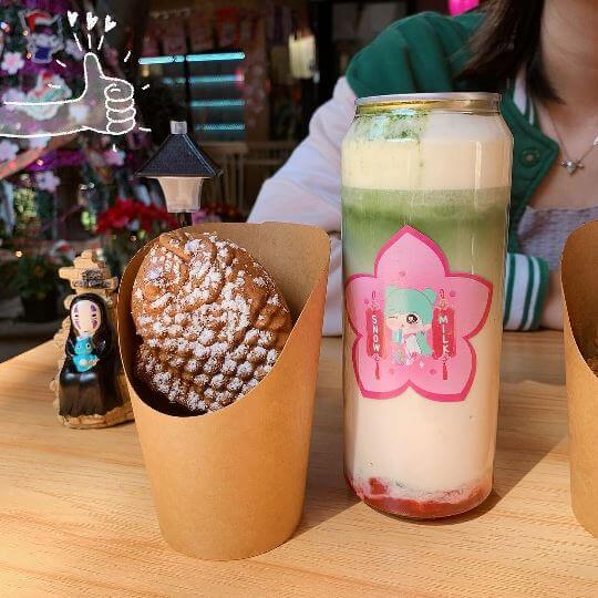 Snowmilk, una cafetería para viajar con Chihiro en la CDMX