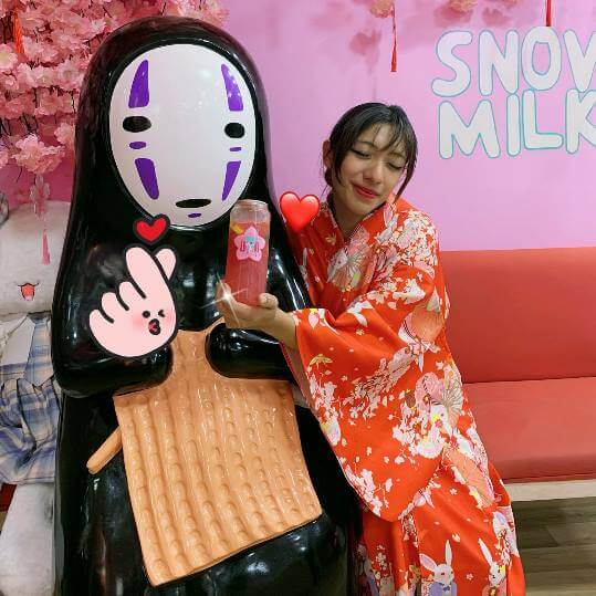 Snowmilk, una cafetería para viajar con Chihiro en la CDMX