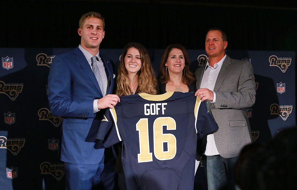 Jared Goff en el draft del 2016