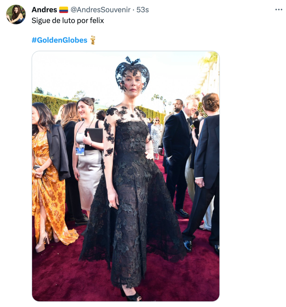 Los mejores memes de la alfombra roja de los Golden Globes 2024