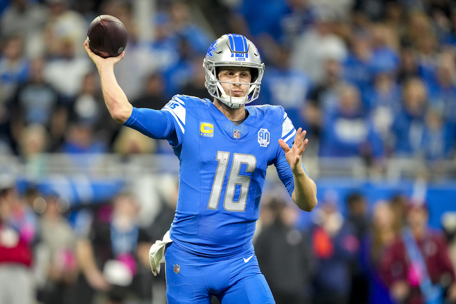 Jared Goff con los Detroit Lions