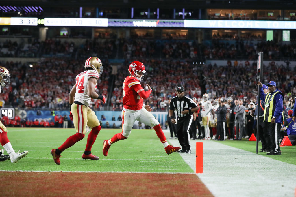 Mahomes ganó su primer Super Bowl ante los 49ers