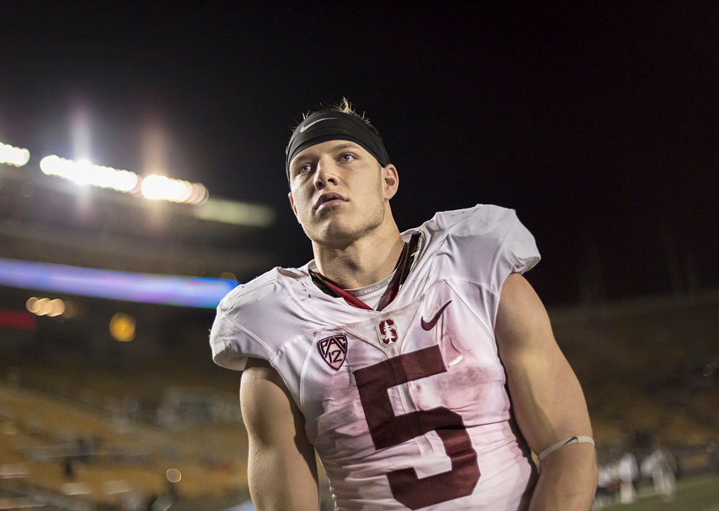 Christian McCaffrey en la Universidad de Stanford