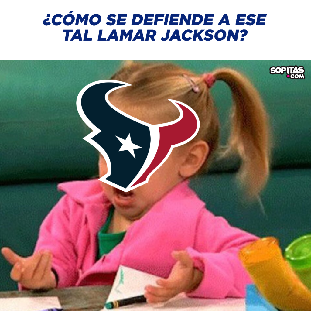 Los memes del Texans vs Ravens