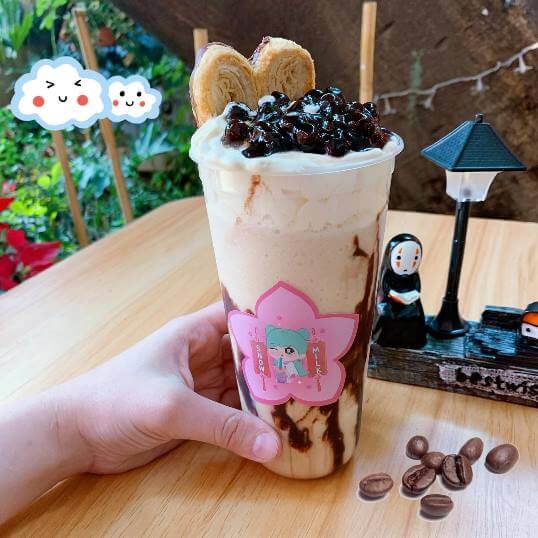 Snowmilk, una cafetería para viajar con Chihiro en la CDMX