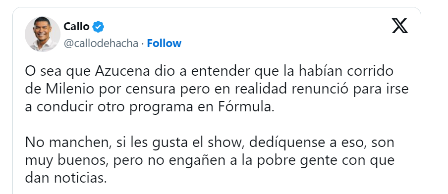 Azucena Uresti: Su salida, acusaciones de censura contra AMLO y la explicación de Milenio