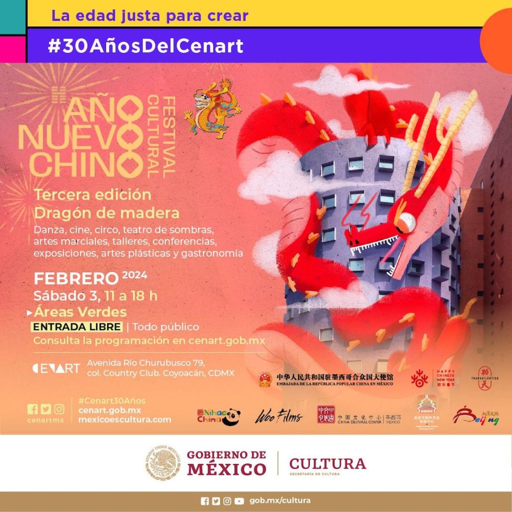 Festival Cultural de Año Nuevo Chino 2024.