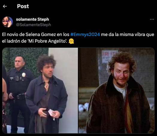 Acá los mejores memes de la alfombra roja de los Emmy este 2024 