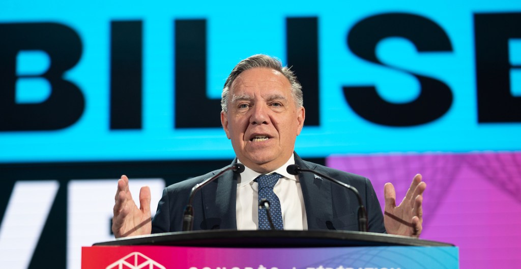 Primer ministro de Quebec, François Legault