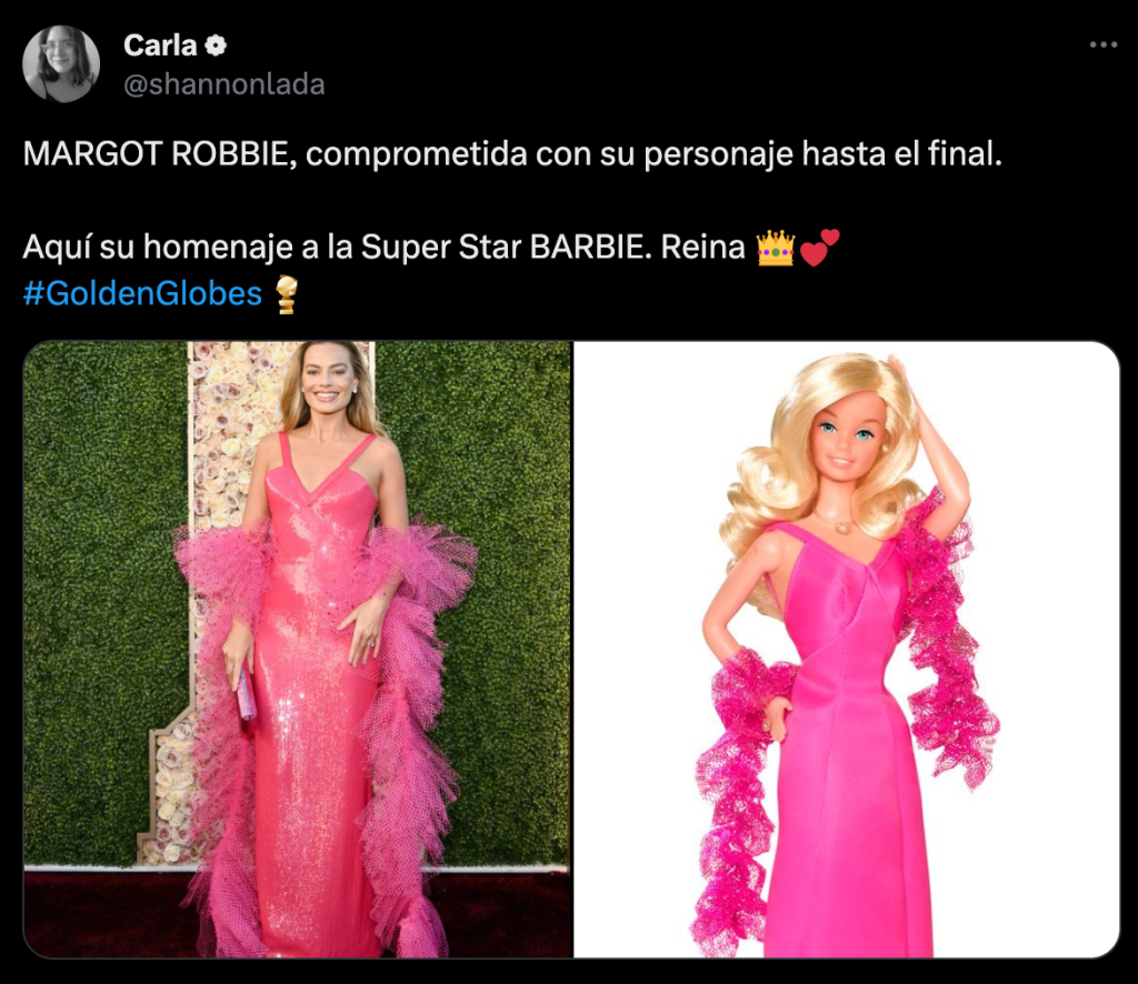 Los mejores memes de la alfombra roja de los Golden Globes 2024