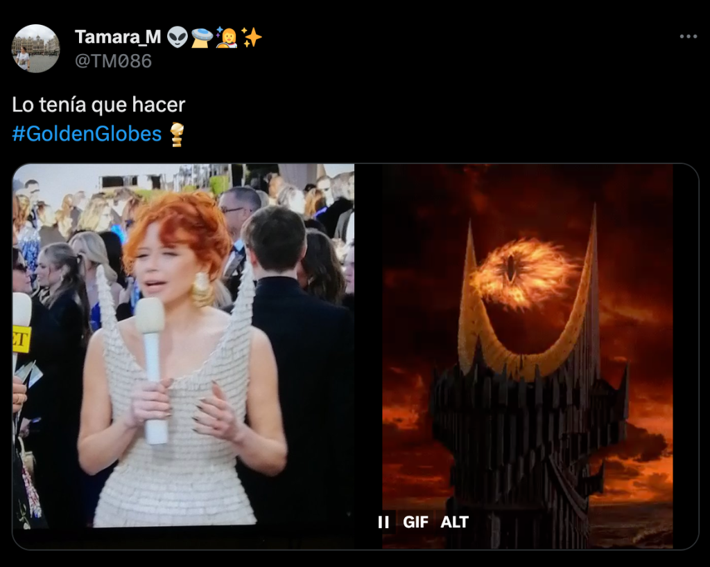 Los mejores memes de la alfombra roja de los Golden Globes 2024