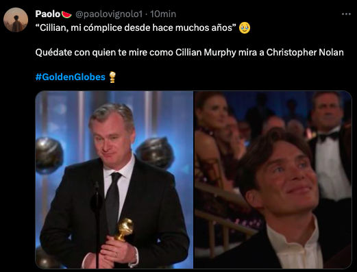 ¿Merecidos? Así las reacciones a los ganadores de los Golden Globes 2024