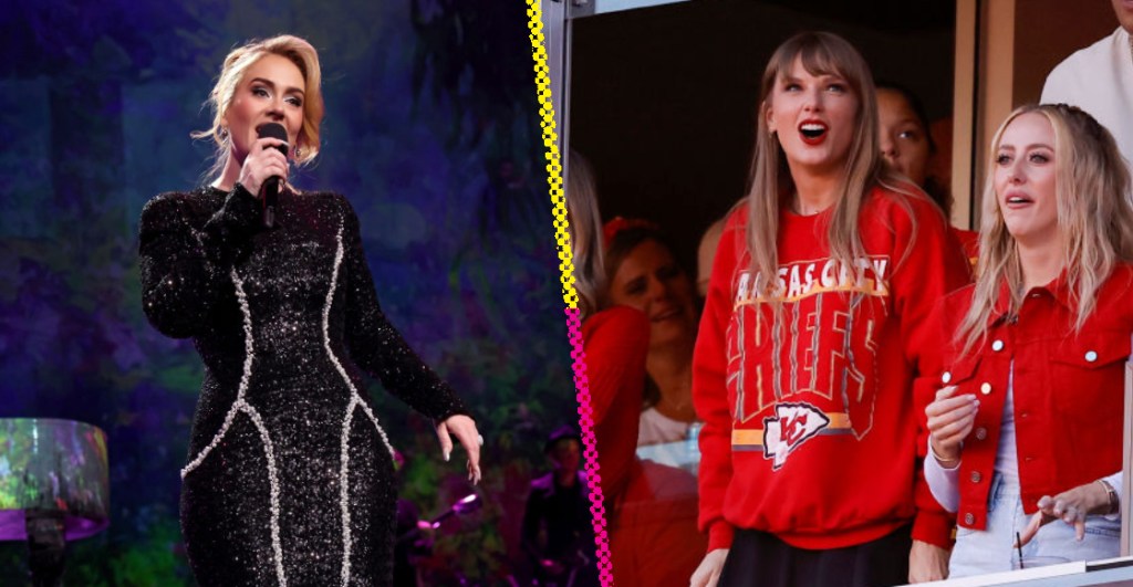 "Consíganse una vida": Adele defiende a Taylor Swift previo al Super Bowl LVIII