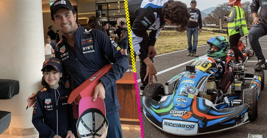 Emma García, la pequeña fan de Checo Pérez que es piloto de la Escudería Telmex