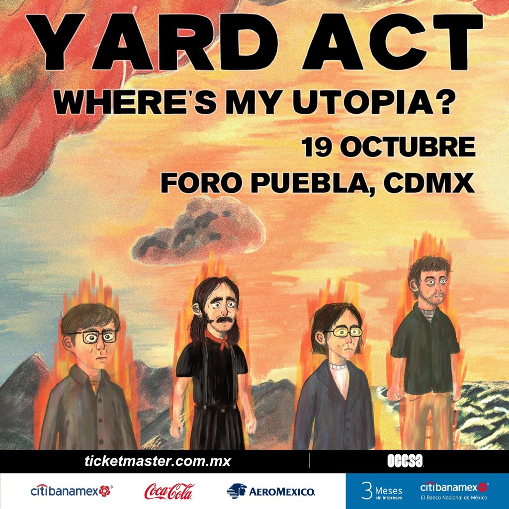 Fecha, lugar y lo que debes saber sobre el concierto de Yard Act en México 