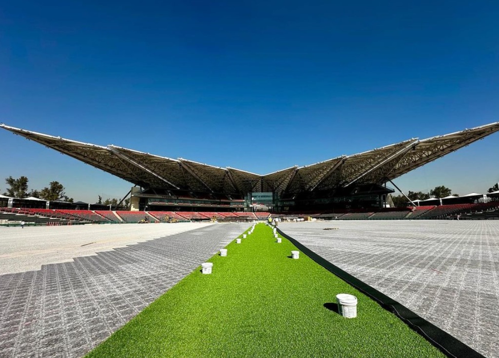 La nueva cancha del Harp Helú 