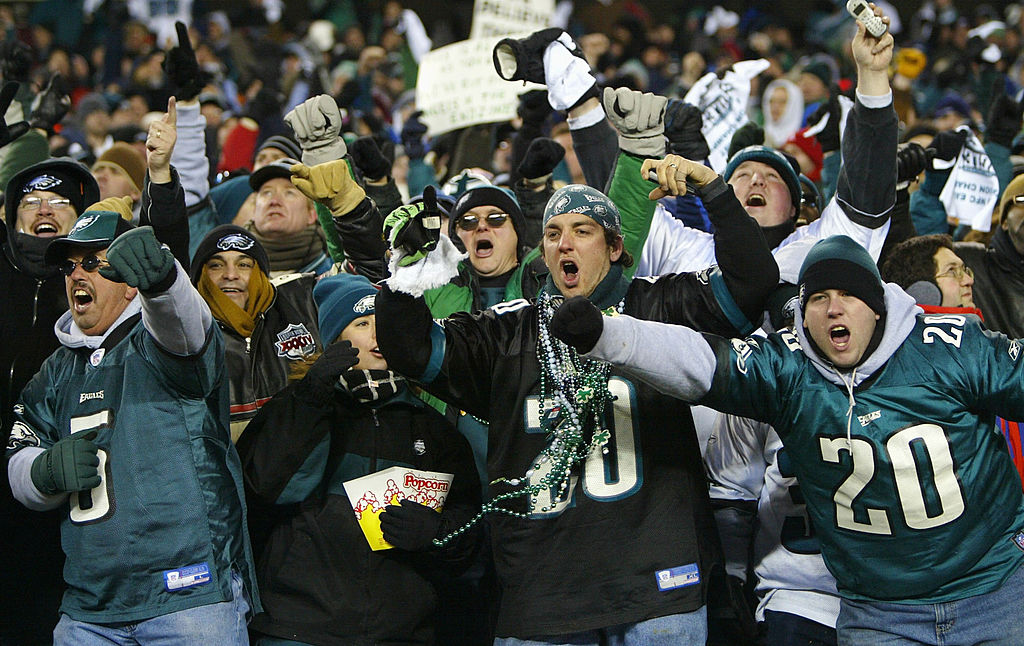 Fans de los Eagles de Philadelphia