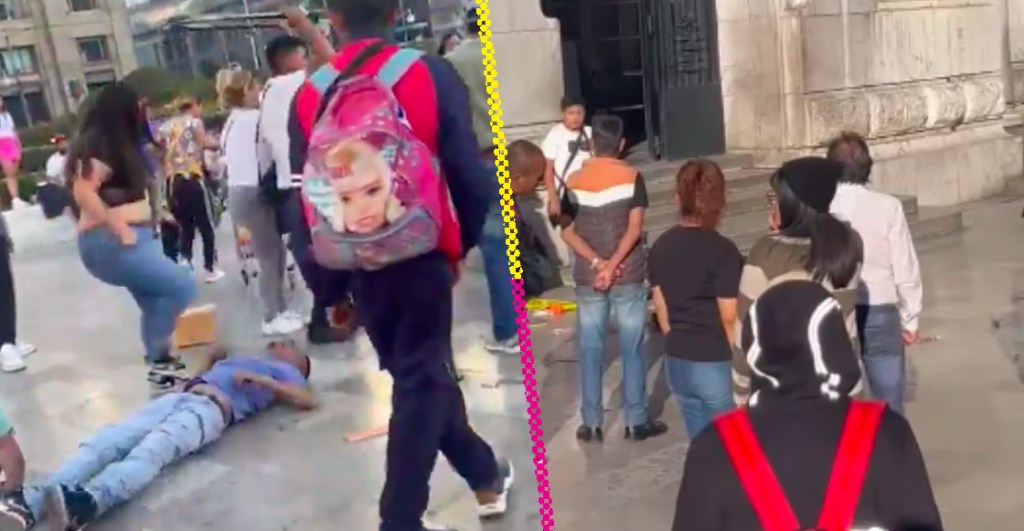 Lo que se sabe sobre el video donde golpean a un vendedor con discapacidad en Bellas Artes