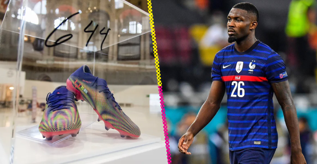 Marcus Thuram y la vez que regaló los botines de Lionel Messi