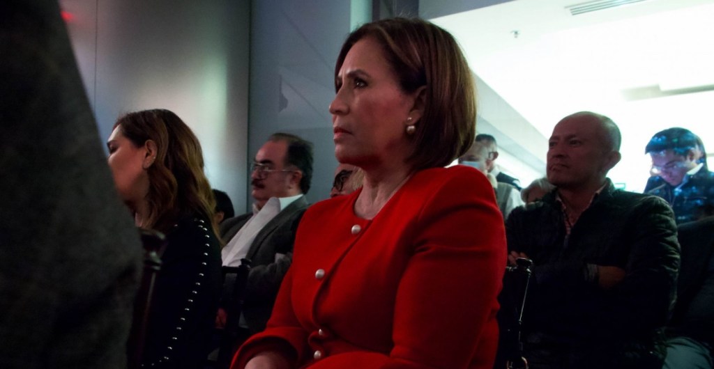 La exfuncionaria Rosario Robles, embarrada en el caso de la Estafa Maestra.