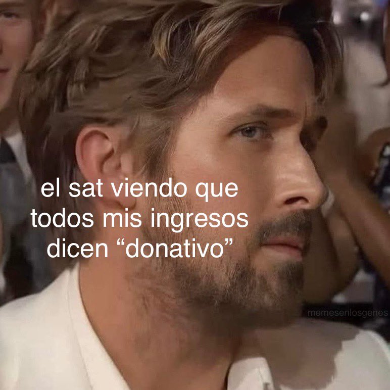 Un meme de Ryan Reynolds sobre los donativos ante el SAT.