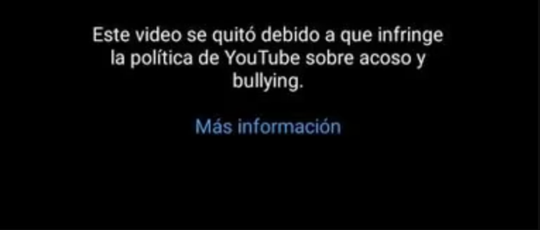 Youtube baja mañanera de AMLO