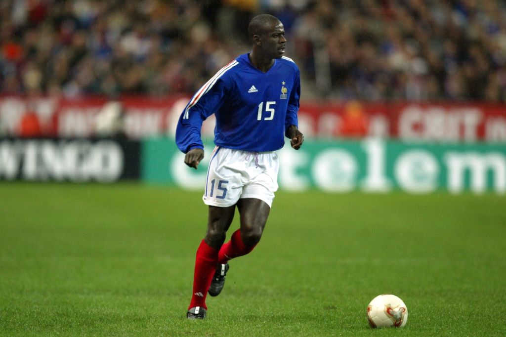 Lilian Thuram con la Selección de Francia