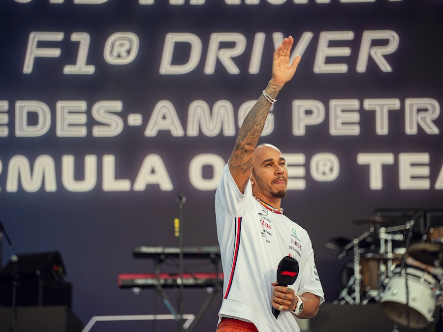 Lewis Hamilton en Drive to Survive