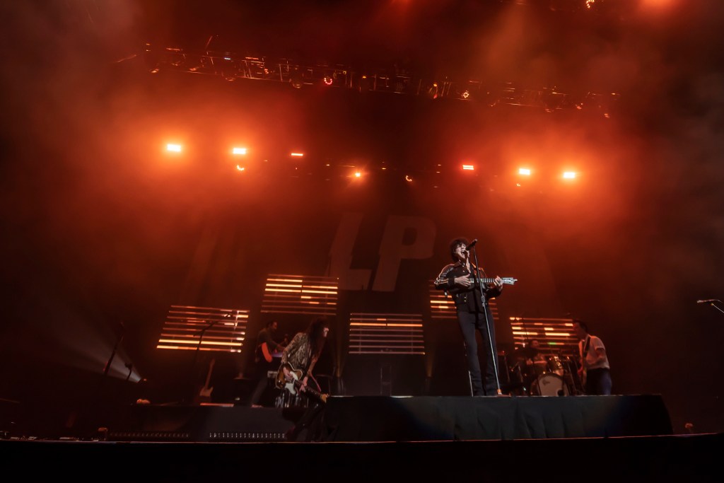 La noche llena de sorpresas que LP dio en el Palacio de los Deportes