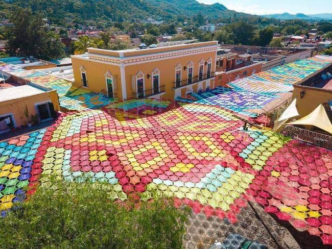 Sabías que… En Jalisco está el cielo tejido más grande del mundo