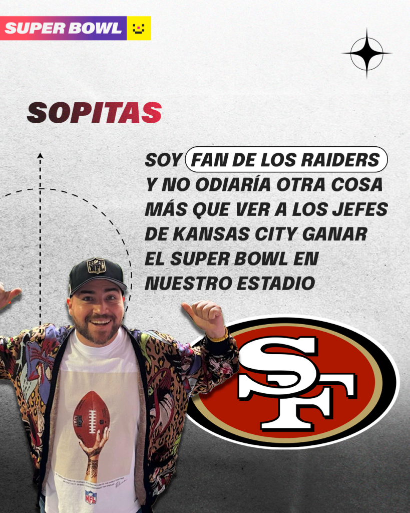 Sopitas reza por los 49ers