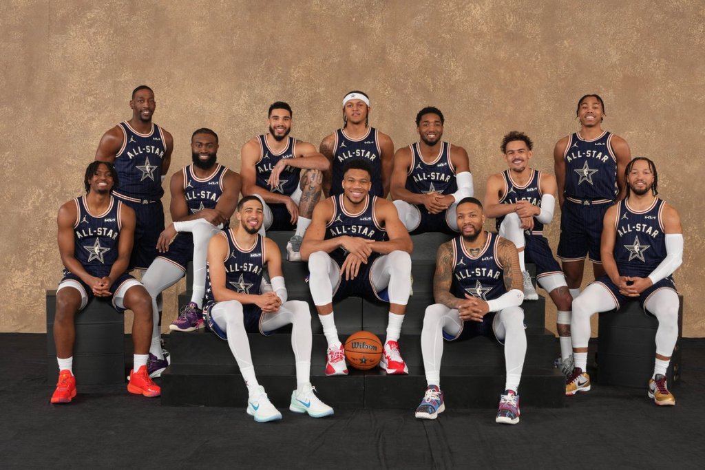 El equipo del Este del All-Star Game 2024