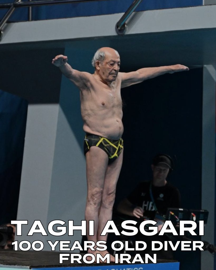 Taghi Asgari, Campeonato Mundial de Natación 