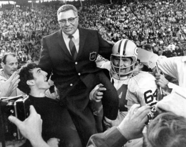 Vince Lombardi, entrenador de los Packers de Green Bay