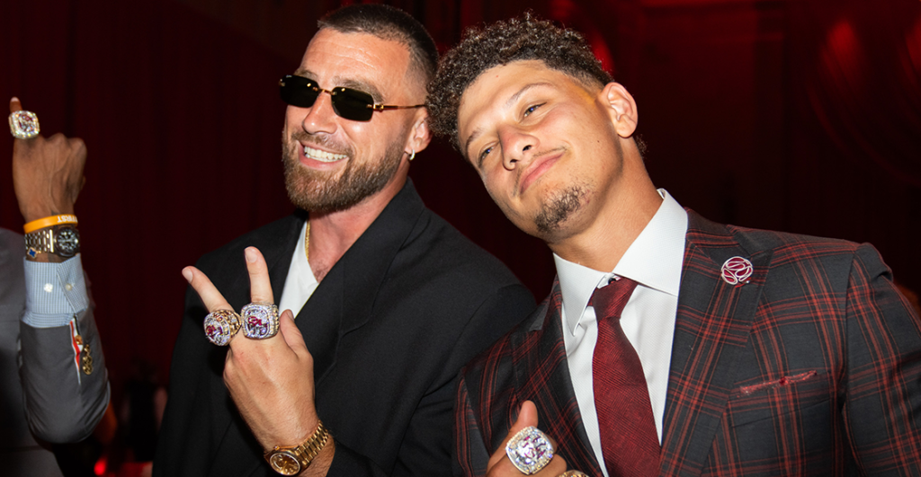 La amistad entre Patrick Mahomes y Travis Kelce