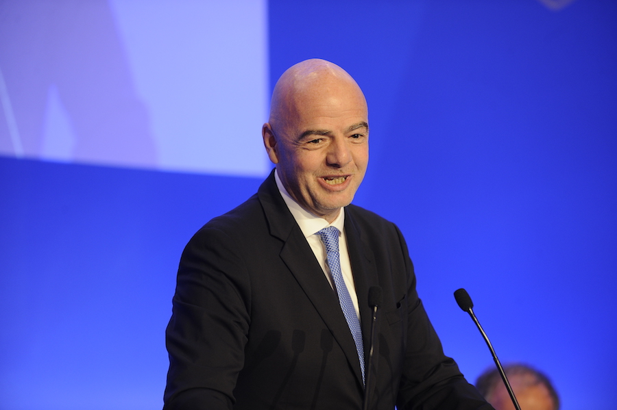 Gianni Infantino, presidente de la FIFA 