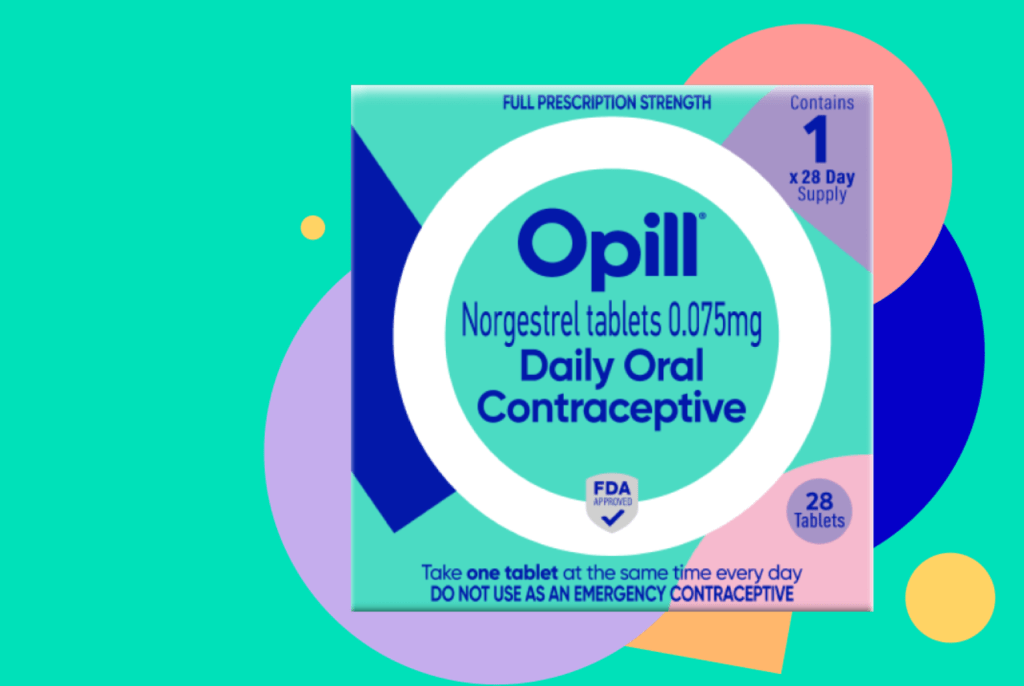 Opill pastilla anticonceptiva anticonceptivo