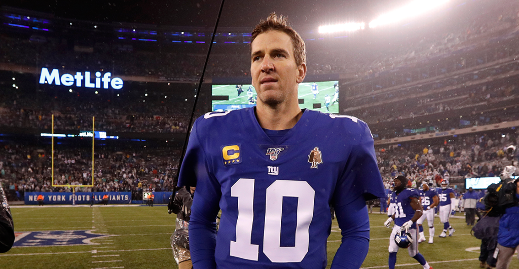 Eli Manning llevó a la gloria a los Giants... de eso, no queda nada