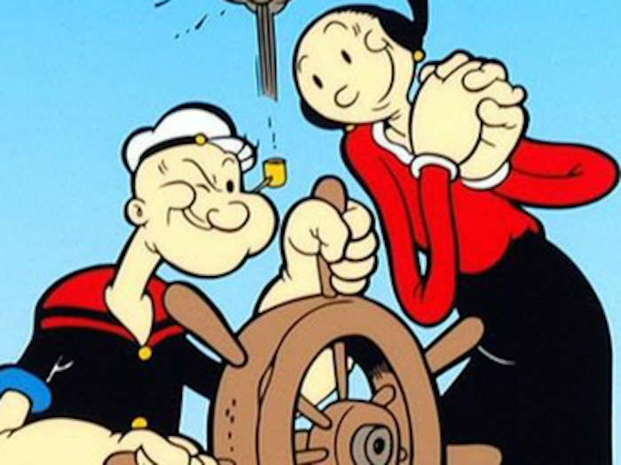 Popeye el marino y Olivia 