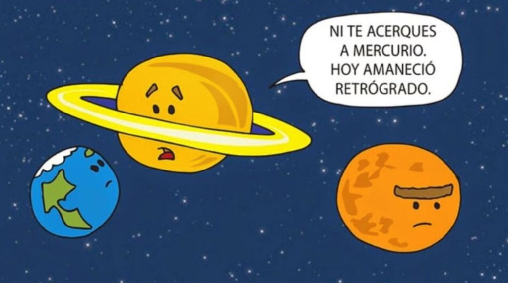 Mercurio Retrógrado según la astrología. 