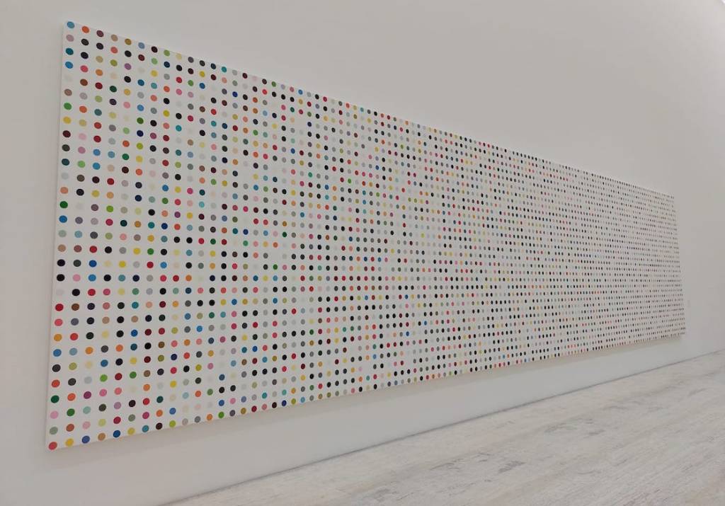 Exposición de Damien Hirst.