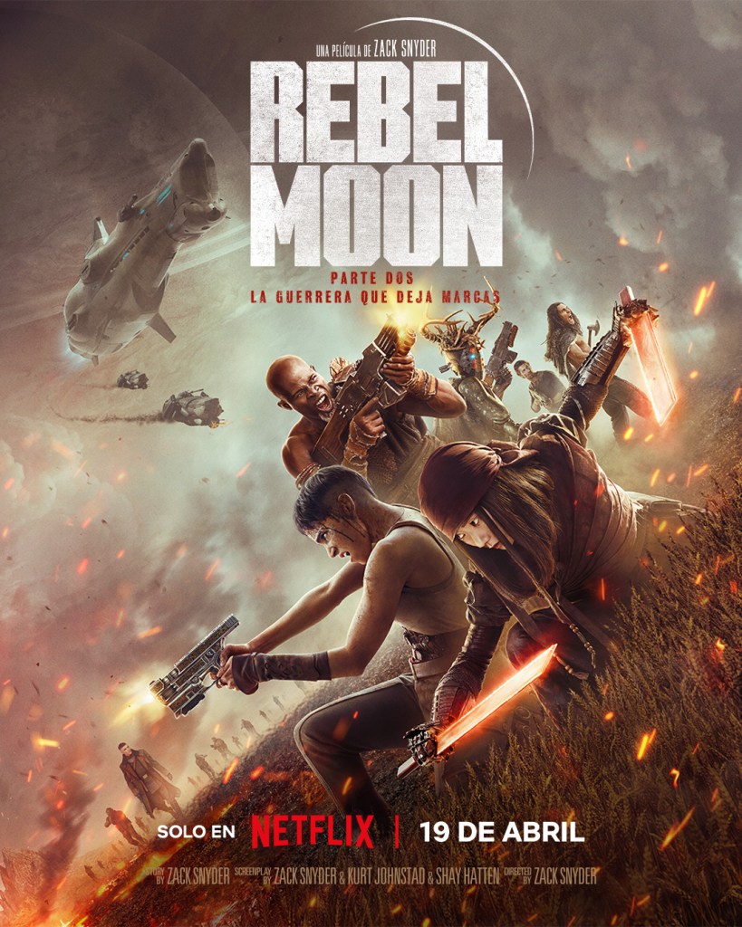 Póster oficial de 'Rebel Moon' de Zack Snyder