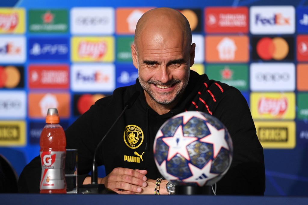 Pep Guardiola, entrenador del Manchester City