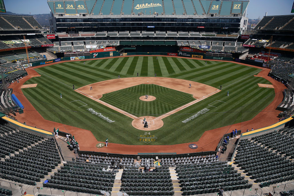 Oakland Coliseum, casa de los Athletics de la MLB