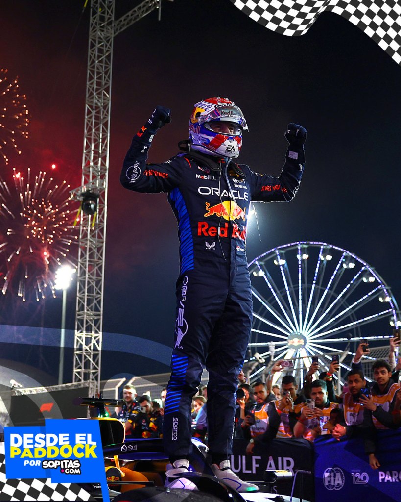 Primer triunfo de Verstappen