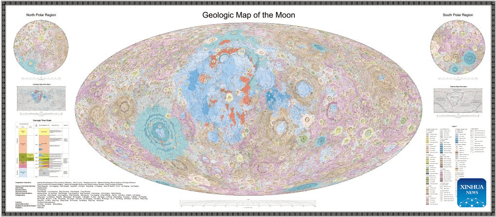 China publica el primer atlas geológico de la Luna en alta definición - atlas-geologico-de-la-luna