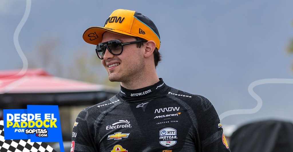 Pato O'Ward en la IndyCar