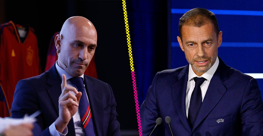 Luis Rubiales y Ceferin