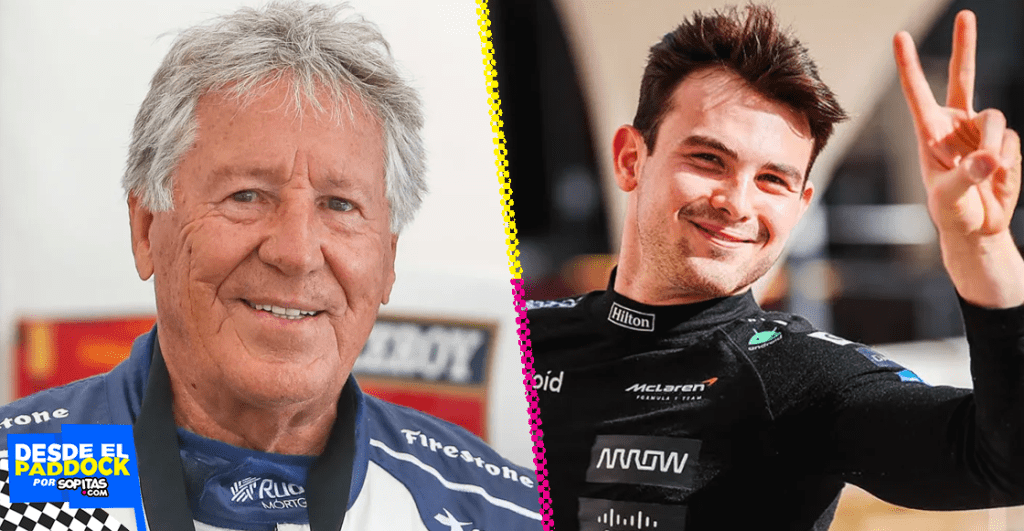 Mario Andretti está listo para echarle porras a Pato O'Ward en la Fórmula 1