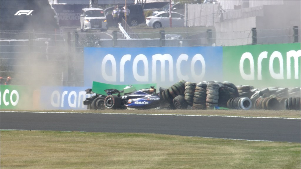 Alex Albon en el GP de Japón